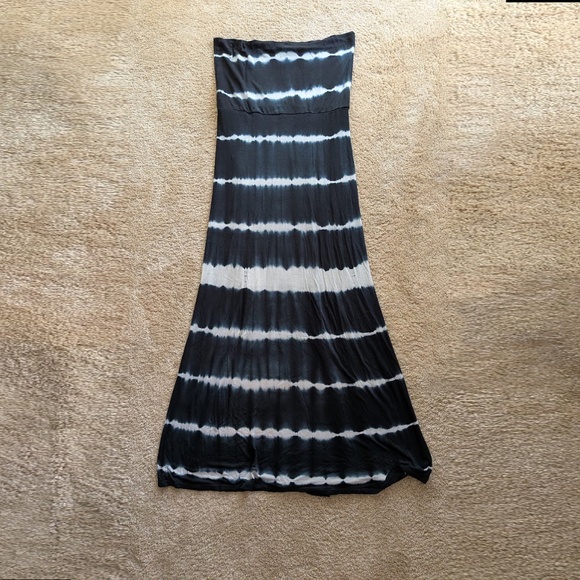 Billabong Indigo Tye Dye Maxi Skirt/Dress - Size M - Picture 3 of 8